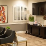 Lobby seating area